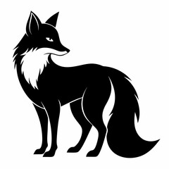 Minimalist Fox Silhouette