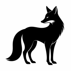 Minimalist Fox Silhouette