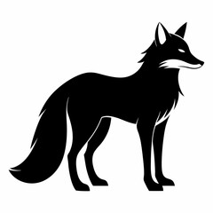 Minimalist Fox Silhouette