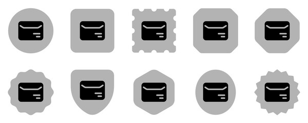 Obraz premium Editable mail, document, envelope vector icon. Shipping, delivery, e-commerce, transport, logistics. Part of a big icon set family. Perfect for web and app interfaces, presentations, infographics, etc