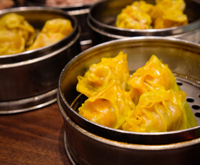 Sharkskin dimsum in a Chinese restaurant in Baguio City.