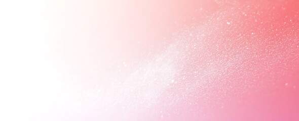 Fototapeta premium Elegant Pink Gradient with Glittering Particles, Festive Abstract Texture Background