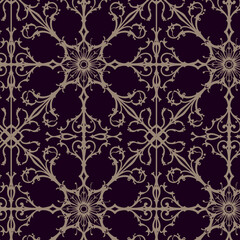 Geometric abstract seamless pattern