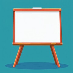 white board on white background