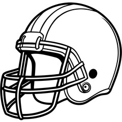 Fototapeta premium american football helmet