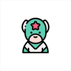 cartoon dog with a big smile