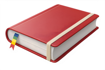 notebook, school, office, stationery, red, blue, background, white, closed, isolated, books, supplies, education, paper, writing, study, blank, object, materials, clean, workspace, learning, work, doc