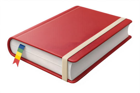 notebook, school, office, stationery, red, blue, background, white, closed, isolated, books, supplies, education, paper, writing, study, blank, object, materials, clean, workspace, learning, work, doc