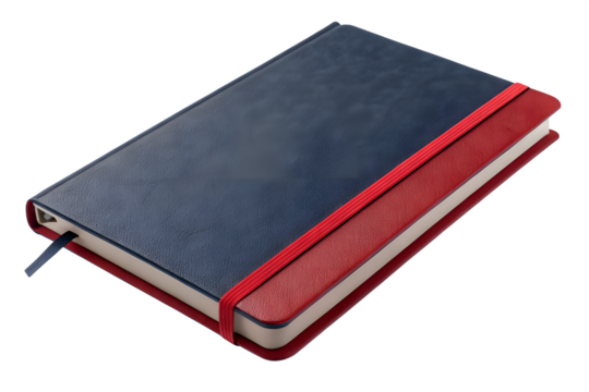 notebook, school, office, stationery, red, blue, background, white, closed, isolated, books, supplies, education, paper, writing, study, blank, object, materials, clean, workspace, learning, work, doc