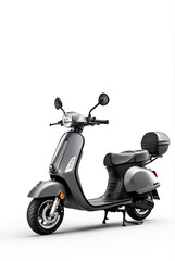 Scooter isolated on white background