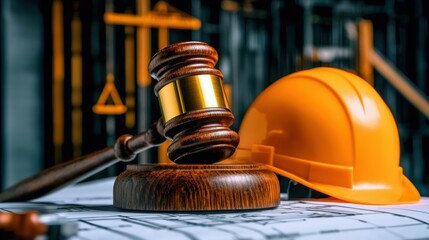 Construction safety event legal guidelines building site image professional environment close-up compliance awareness