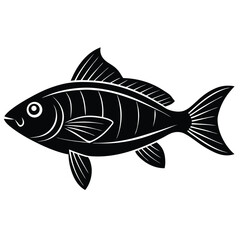 Fish icon. Fish icon vector.