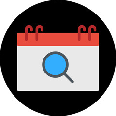 Find Event single vector illustration icon