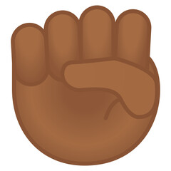 Fist Medium-Dark Skin
