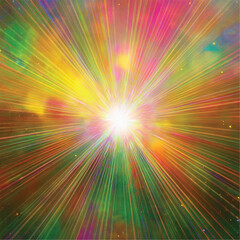 Obraz premium burst of light
