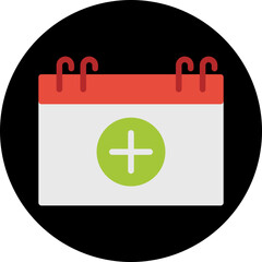 Create Event single vector illustration icon