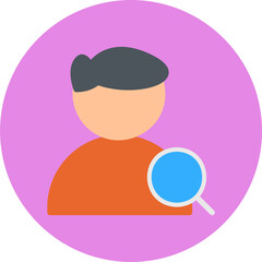 Find Male Profile single vector illustration icon