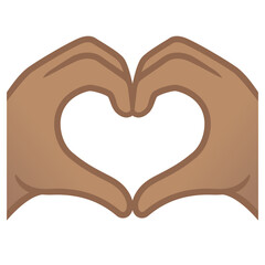 Heart Hands Medium Skin
