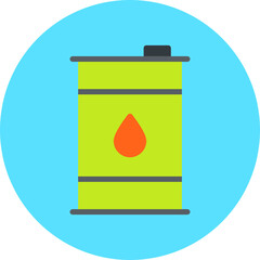 Petroleum single vector illustration icon