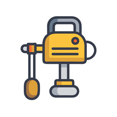 Icon of a handheld drill press for metalwork