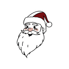 santa claus vector illustration
