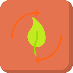 Renewable Energy single vector illustration icon