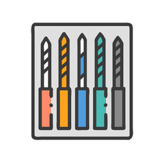 Drill Bits Set - Tool for Drilling Holes