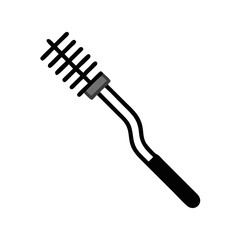 Radiator cleaning brush for home appliance maintenance icon