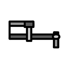 Abstract Grey Composition with Geometric Shapes on Black