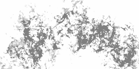 Abstract gray smoky design background. White smoke flowing on a dark canvas with fog some fog on the side. White smoke swirling stark black background creating mesmerizing abstract art.