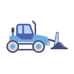  Stylish Bulldozer Icon for Construction