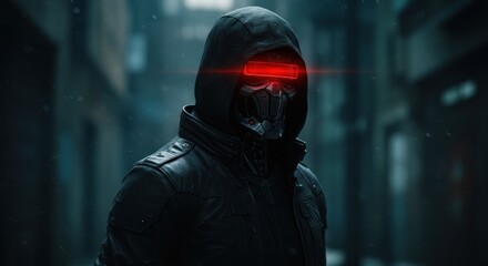 Cyberpunk Assassin Illustration