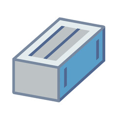  Stylish Concrete Block Icon Design