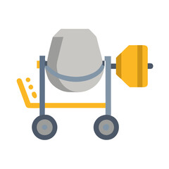  Mixer Paddle Icon for Concrete Mixing