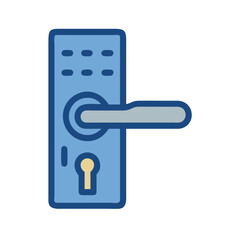  Stylish Icon Design for Door Lock Setup