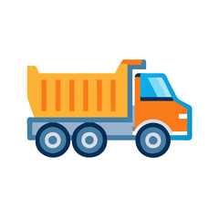  Dump Truck Icon for Heavy Materials