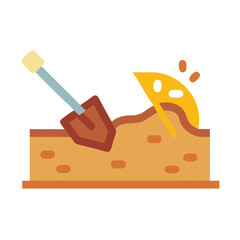  Excavation Site Icon for Construction Projects