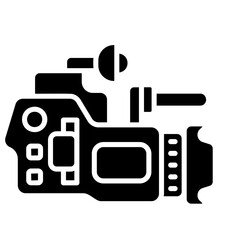 Studio Camera Glyph