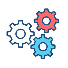  Gears Icon for Mechanisms