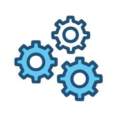  Gears Icon for Industrial Projects
