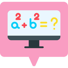 Formula II single vector illustration icon