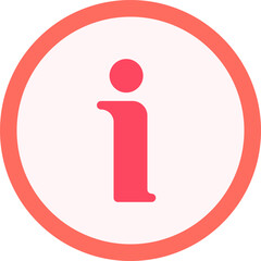 Information single vector illustration icon