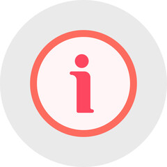Information single vector illustration icon