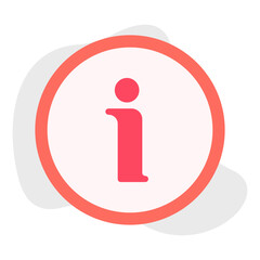 Information single vector illustration icon