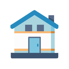  Distinctive prefabricated house icon representation for various projects