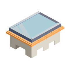  Stylish prefabricated roofing vector illustration for builders