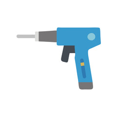  Modern rivet gun icon design for metalwork
