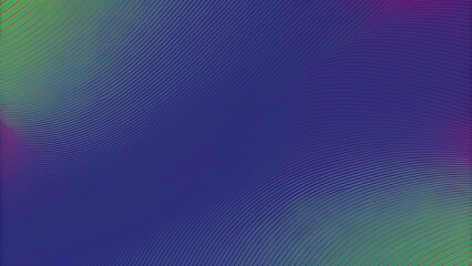 Abstract modern fluid wave blend lines green and pink on blue background. Vibrant gradient dynamic motion design with flowing shapes and soft curves ideal for futuristic and tech backgrounds.