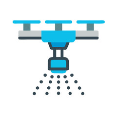  Modern sprinkler system icon design for irrigation