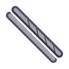  Quality steel rod icon for structural applications